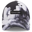cepur-izliekta-melns-regulejams-9forty-cloud-le-louvre-no-new-era