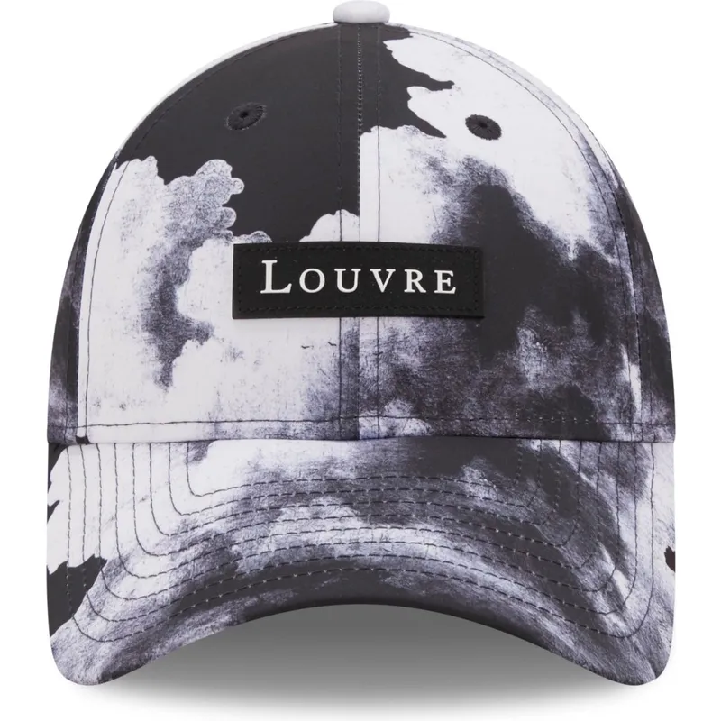 cepur-izliekta-melns-regulejams-9forty-cloud-le-louvre-no-new-era
