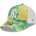 cepur-izliekta-truckeris-zals-snapback-a-frame-camo-pack-no-new-york-yankees-mlb-no-new-era