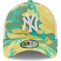 cepur-izliekta-truckeris-zals-snapback-a-frame-camo-pack-no-new-york-yankees-mlb-no-new-era
