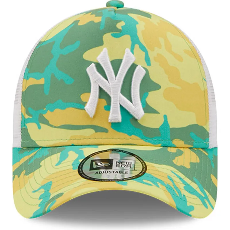 cepur-izliekta-truckeris-zals-snapback-a-frame-camo-pack-no-new-york-yankees-mlb-no-new-era
