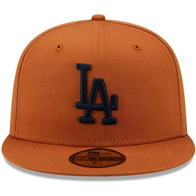 cepur-plakana-bruns-pieguloss-59fifty-league-essential-no-los-angeles-dodgers-mlb-no-new-era