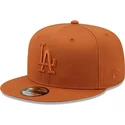 cepur-plakana-bruns-snapback-9fifty-league-essential-no-los-angeles-dodgers-mlb-no-new-era