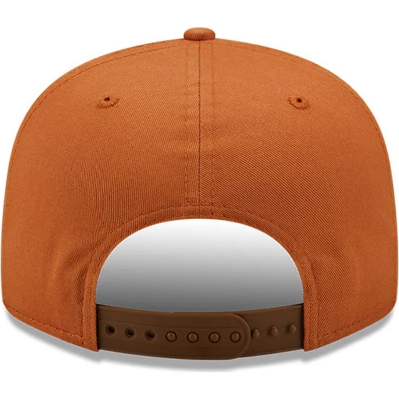 cepur-plakana-bruns-snapback-9fifty-league-essential-no-los-angeles-dodgers-mlb-no-new-era