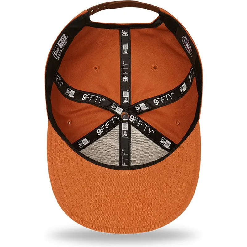 cepur-plakana-bruns-snapback-9fifty-league-essential-no-los-angeles-dodgers-mlb-no-new-era