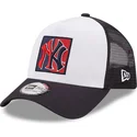 cepur-izliekta-truckeris-tumsi-zils-snapback-a-frame-frame-team-patch-no-new-york-yankees-mlb-no-new-era