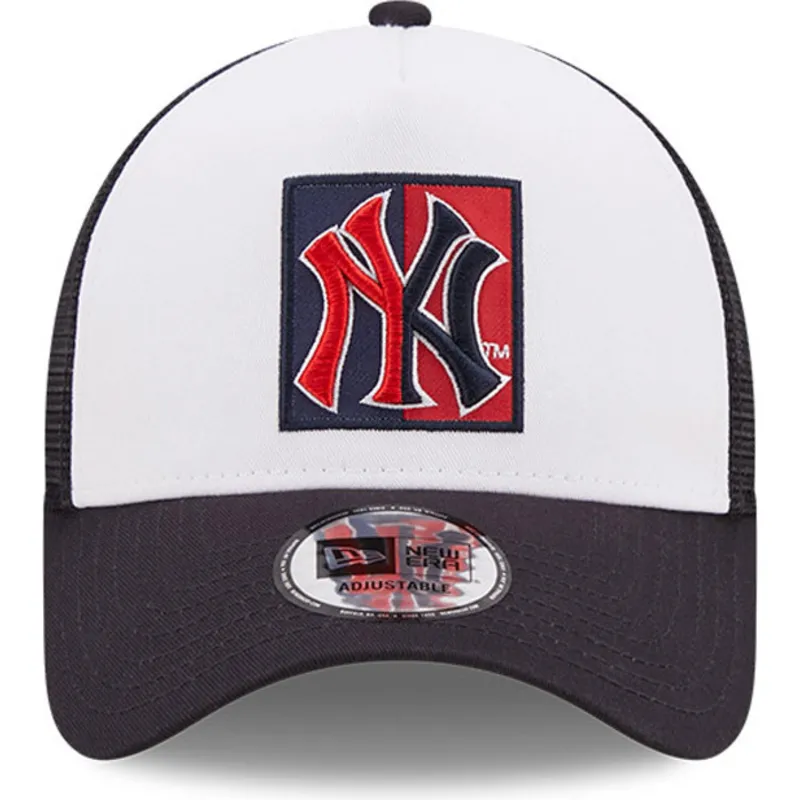 cepur-izliekta-truckeris-tumsi-zils-snapback-a-frame-frame-team-patch-no-new-york-yankees-mlb-no-new-era