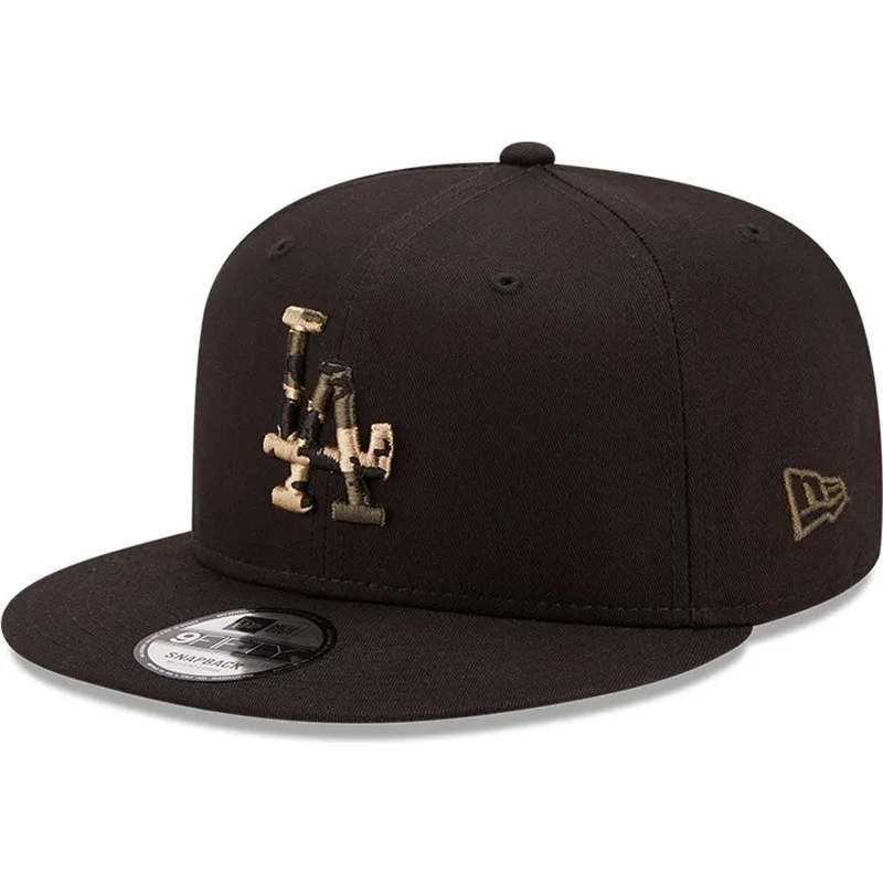cepur-plakana-melns-snapback-9fifty-camo-infill-no-los-angeles-dodgers-mlb-no-new-era