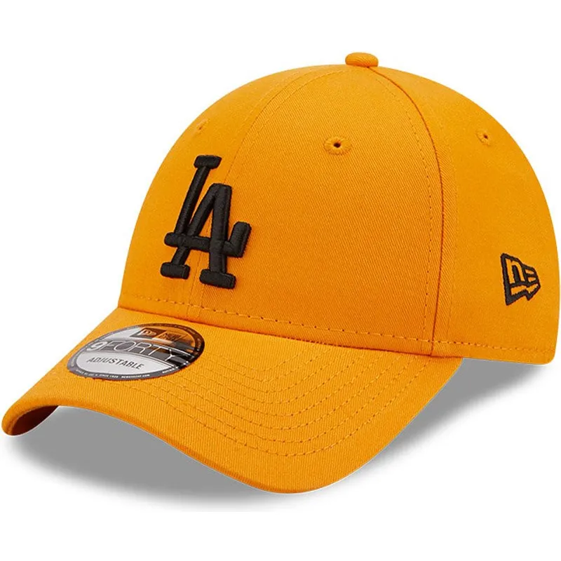 cepur-izliekta-oranzs-regulejams-9forty-league-essential-no-los-angeles-dodgers-mlb-no-new-era