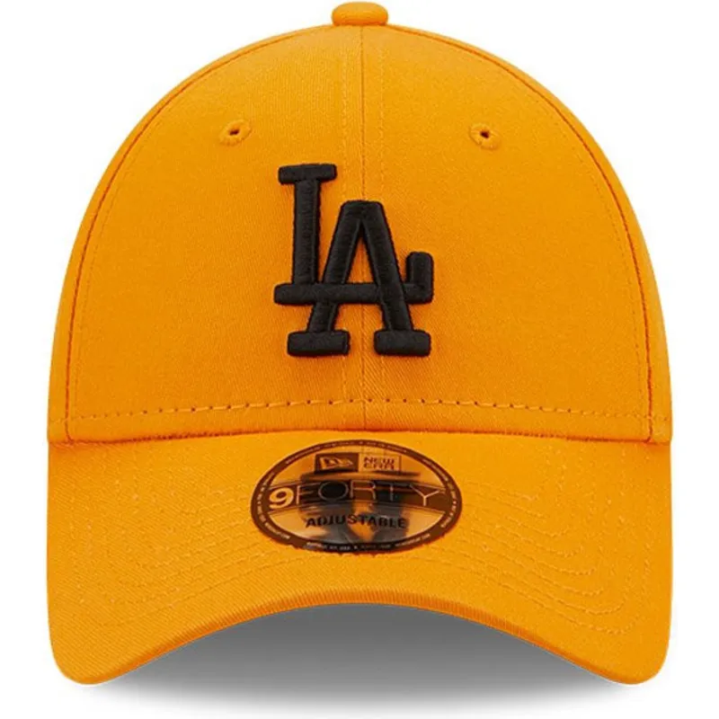 cepur-izliekta-oranzs-regulejams-9forty-league-essential-no-los-angeles-dodgers-mlb-no-new-era