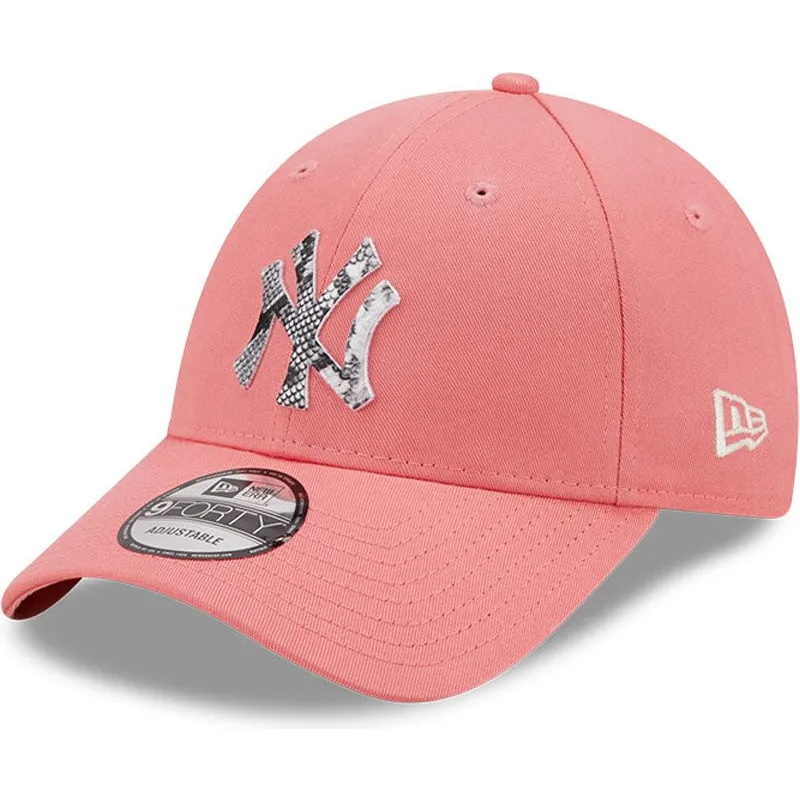 cepur-izliekta-roza-regulejams-9forty-infill-no-new-york-yankees-mlb-no-new-era