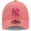 cepur-izliekta-roza-regulejams-9forty-league-essential-no-new-york-yankees-mlb-no-new-era