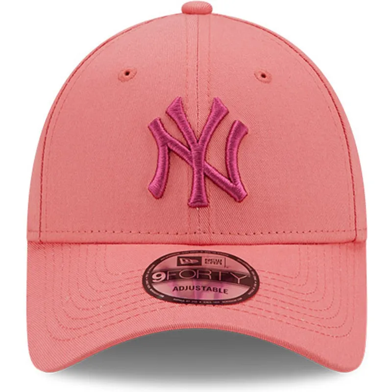 cepur-izliekta-roza-regulejams-9forty-league-essential-no-new-york-yankees-mlb-no-new-era