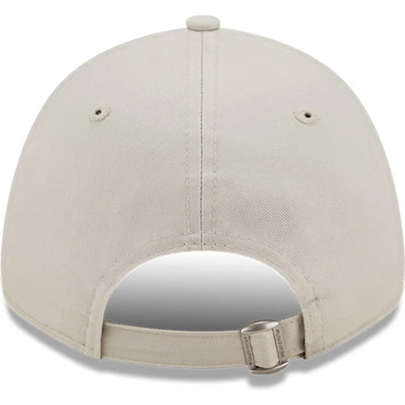 cap-izliekta-beige-adjustable-strap-9forty-league-essential-no-new-york-yankees-mlb-no-new-era