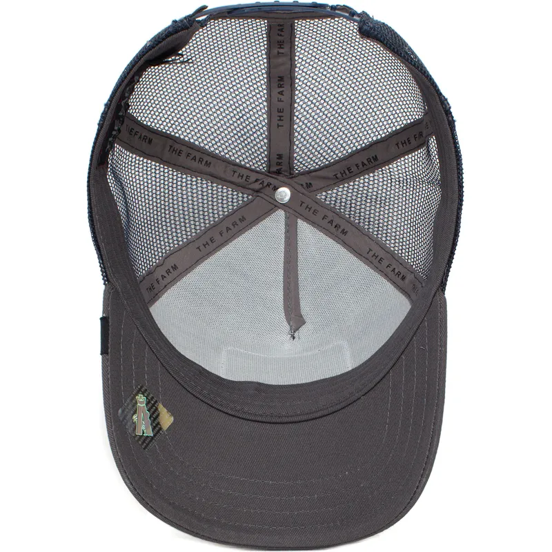cepur-izliekta-tumsi-zils-snapback-polar-big-timer-iceberg-the-farm-no-goorin-bros