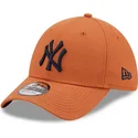 cepur-izliekta-bruns-pieguloss-39thirty-league-essential-no-new-york-yankees-mlb-no-new-era