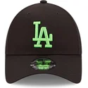 cepur-izliekta-melns-regulejams-9forty-neon-pack-no-los-angeles-dodgers-mlb-no-new-era