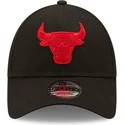 cepur-izliekta-melns-regulejams-9forty-neon-pack-no-chicago-bulls-nba-no-new-era