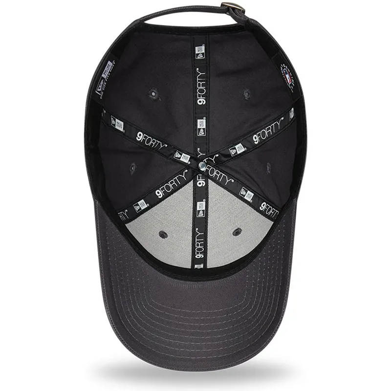 graue-verstellbare-curved-cap-9forty-camo-infill-der-new-york-yankees-mlb-von-new-era