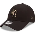 cepur-izliekta-melns-regulejams-9forty-camo-infill-no-new-york-yankees-mlb-no-new-era