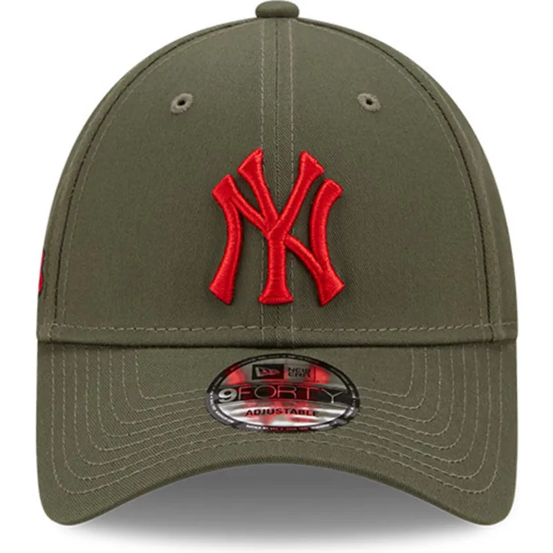 cepur-izliekta-zals-regulejams-9forty-stadium-food-no-new-york-yankees-mlb-no-new-era