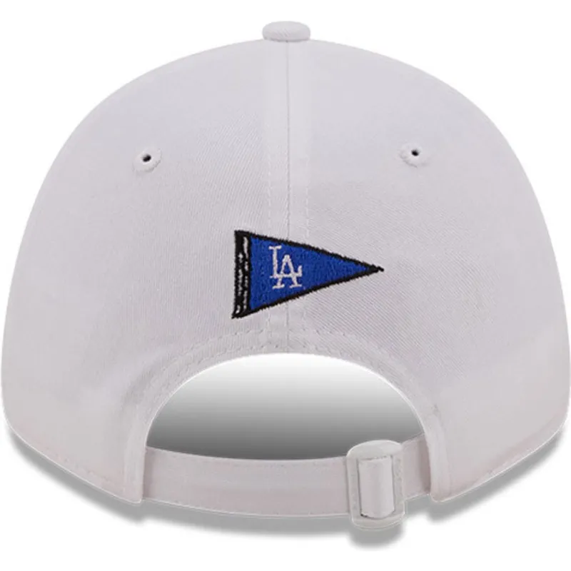 cap-izliekta-white-adjustable-strap-dorado-9forty-stadium-food-no-los-angeles-dodgers-mlb-no-new-era