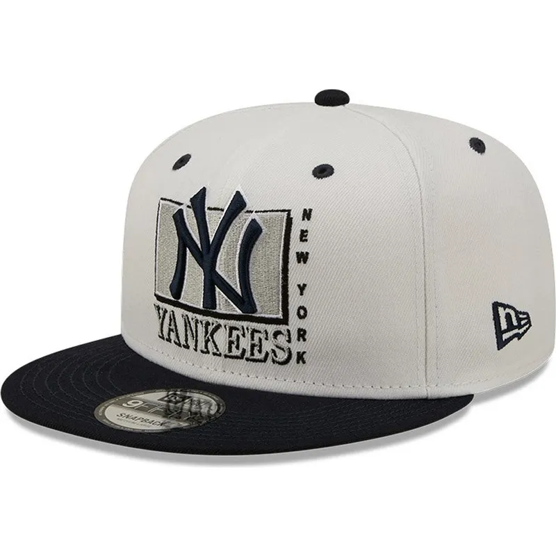 cepur-plakana-balts-snapback-9fifty-white-crown-no-new-york-yankees-mlb-no-new-era