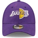 cepur-izliekta-violets-regulejams-9forty-washed-pack-split-no-los-angeles-lakers-nba-no-new-era