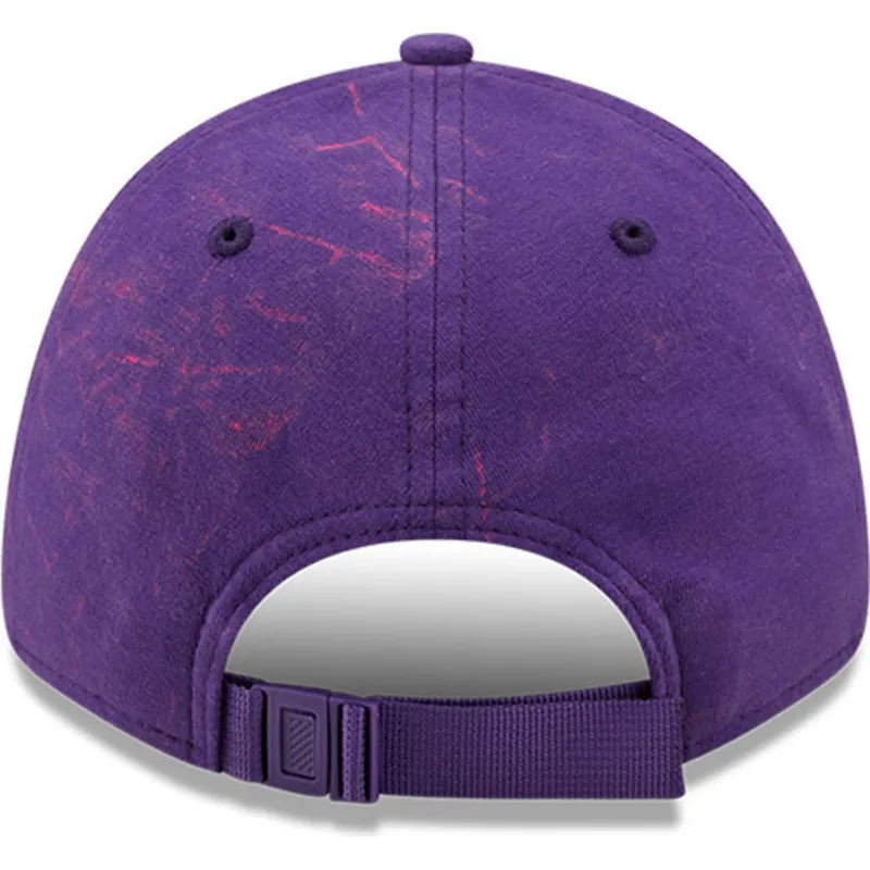 cepur-izliekta-violets-regulejams-9forty-washed-pack-split-no-los-angeles-lakers-nba-no-new-era