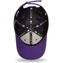 fioletowa-zakrzywiona-czapka-regulowana-9forty-washed-pack-split-logo-los-angeles-lakers-nba-marki-new-era