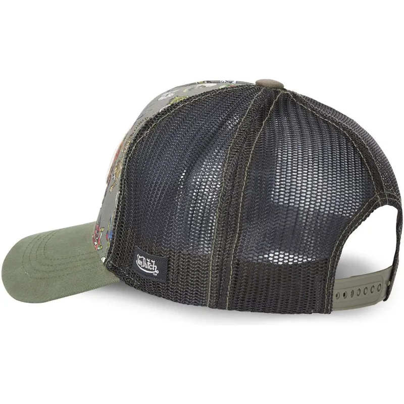 cepur-izliekta-soferis-zals-snapback-tattoo-tat-k-no-von-dutch