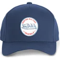 cepur-izliekta-tumsi-zils-snapback-kustom-kulture-col-mar1-no-von-dutch