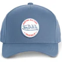 cepur-izliekta-zils-snapback-kustom-kulture-col-ant-no-von-dutch