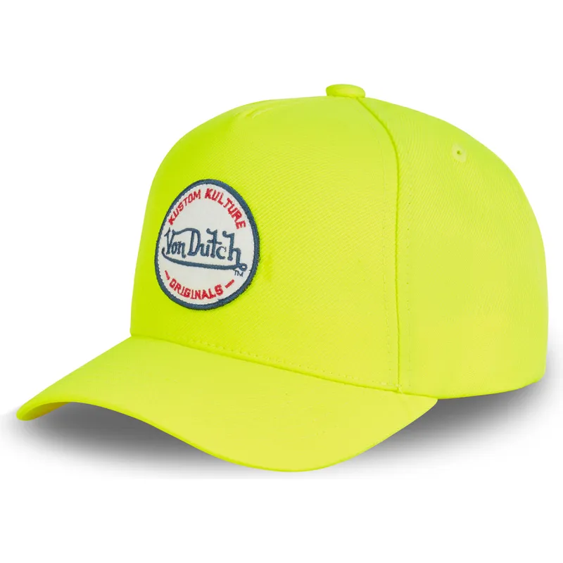 cepur-izliekta-dzeltens-snapback-kustom-kulture-col-yel1-no-von-dutch cepur-izliekta-dzeltens-snapback-kustom-kulture-col-yel1-no-von-dutch