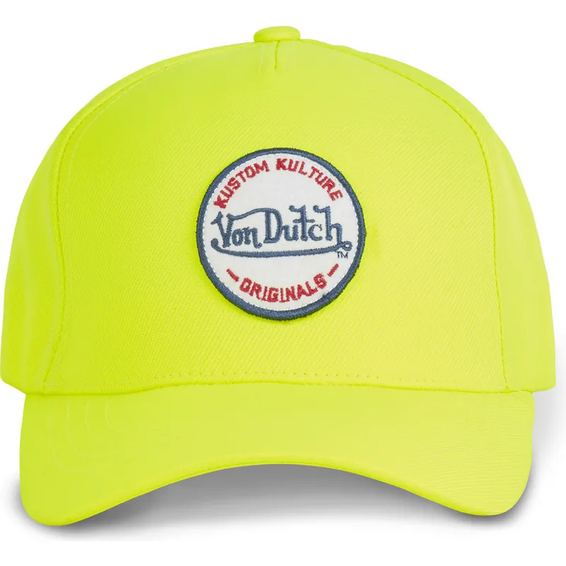 cepur-izliekta-dzeltens-snapback-kustom-kulture-col-yel1-no-von-dutch cepur-izliekta-dzeltens-snapback-kustom-kulture-col-yel1-no-von-dutch