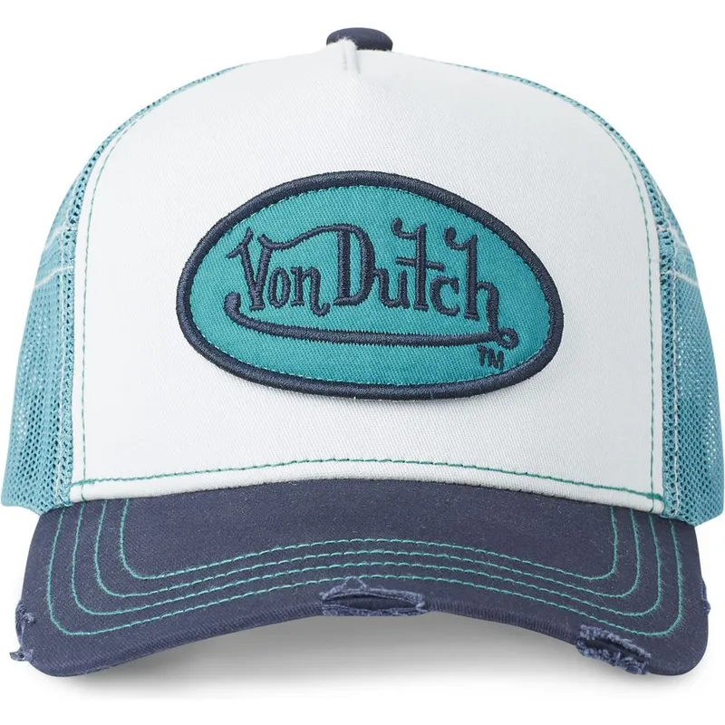 cepur-izliekta-truckeris-zils-snapback-blu-no-von-dutch