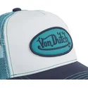 biala-i-niebieska-czapka-trucker-sum-blu-marki-von-dutch