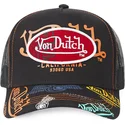 cap-izliekta-black-snapback-no-von-dutch