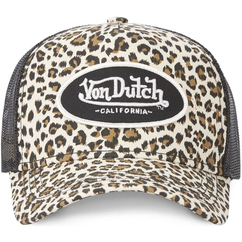 cepur-izliekta-truckeris-leopards-snapback-leo-be-no-von-dutch