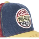 cepur-izliekta-truckeris-tumsi-zils-snapback-kustom-kulture-kus-no-von-dutch