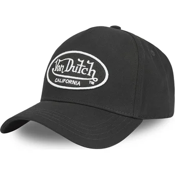 Casquette courbée noire ajustable LOFB 6 Von Dutch