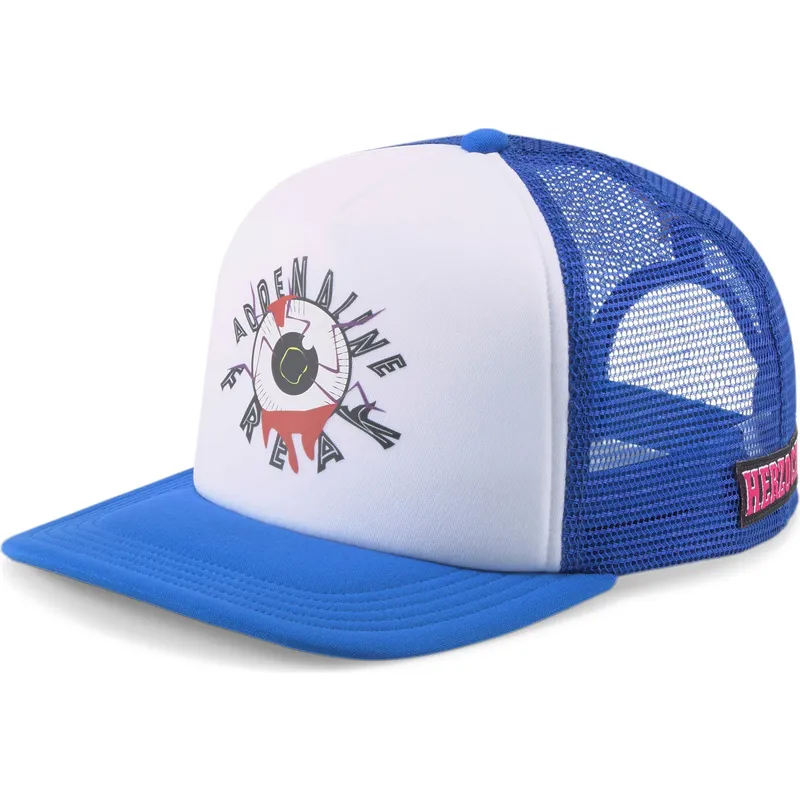 cepur-plakana-truckeris-zils-snapback-freaks-hometown-heroes-x-sports-herzo-cats-no-puma