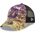 cepur-izliekta-truckeris-daudzkrasains-snapback-a-frame-summer-city-no-los-angeles-lakers-nba-no-new-era