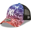 cepur-izliekta-truckeris-daudzkrasains-snapback-a-frame-summer-city-no-new-york-yankees-mlb-no-new-era