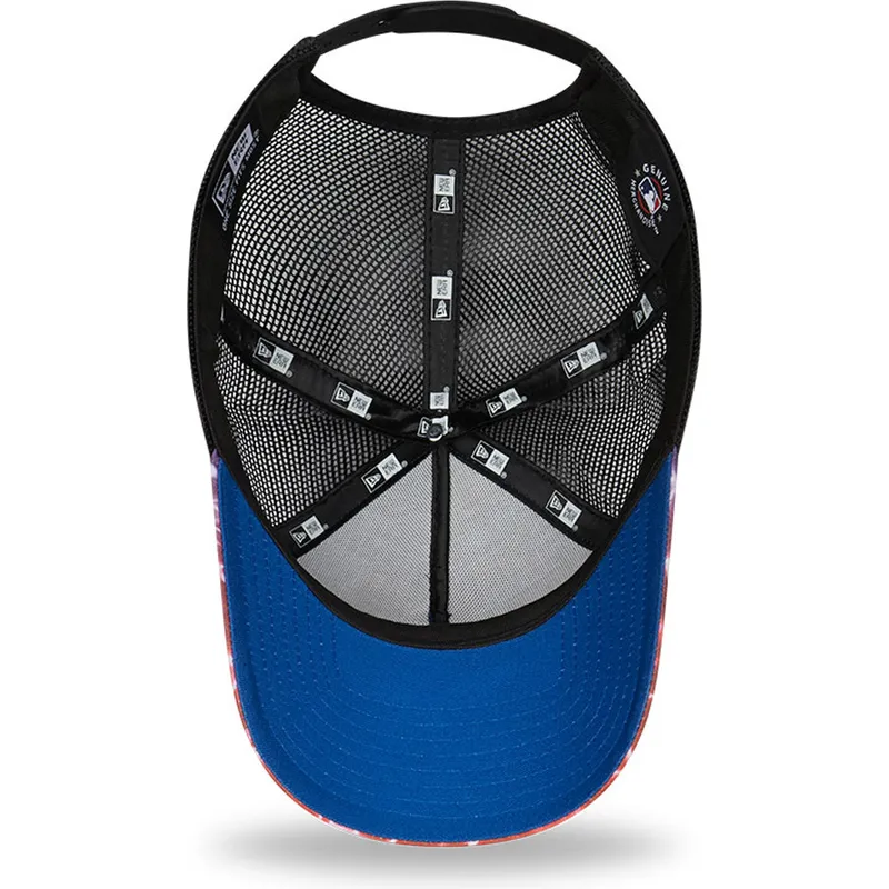 cepur-izliekta-truckeris-daudzkrasains-snapback-a-frame-summer-city-no-new-york-yankees-mlb-no-new-era