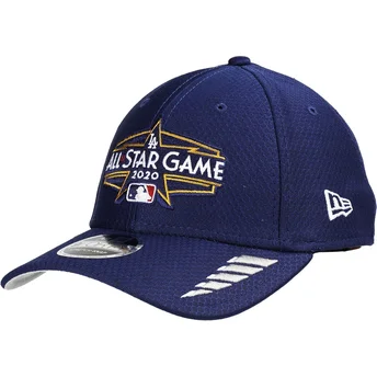 Cepur izliekta zils snapback 9FORTY Washed Pack Split no Los Angeles Dodgers MLB no New Era