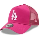 cepur-izliekta-truckeris-roza-snapback-a-frame-tonal-mesh-no-los-angeles-dodgers-mlb-no-new-era