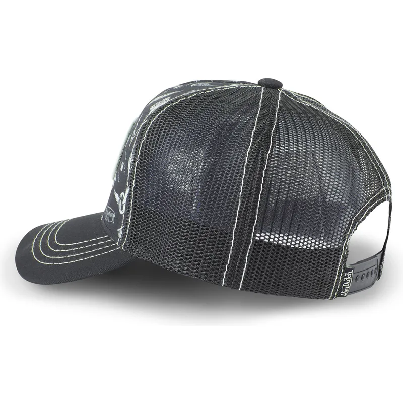 cepur-izliekta-truckeris-melns-snapback-tat05-no-von-dutch