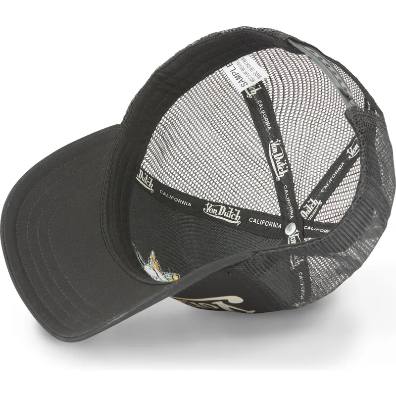 cepur-izliekta-truckeris-melns-snapback-flor-nr-no-von-dutch