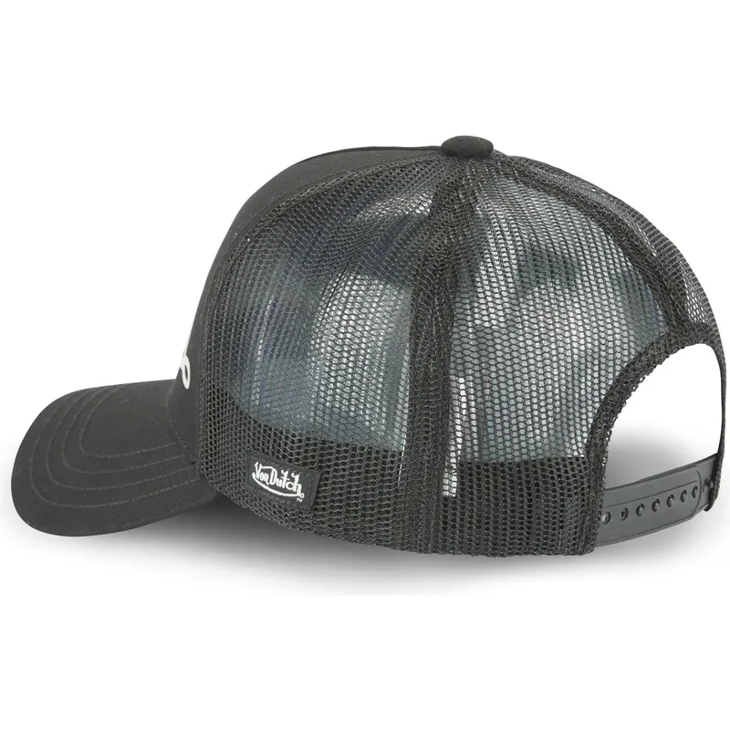 cepur-izliekta-truckeris-melns-snapback-flor-nr-no-von-dutch